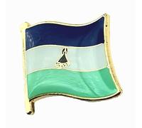 Lesotho Metal Country Flag Pin Badge