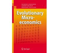 Lesourne - Evolutionary Microeconomics - New hardback or cased book - - S555z