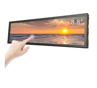 LESOWN 8.8" Ultra-Wide Touch Screen Monitor, 480x1920 Resolution, IPS Display, Portable & Slim, Compatible with PC & Raspberry Pi 4/3/2/B/B+
