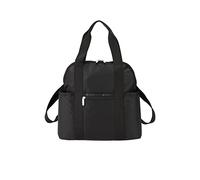 LeSportsac Double Trouble Backpack, Recycled Black, 14H x 13W x 5.5D inches