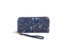 LeSportsac Tech Wallet Wristlet (Thunder), Navy Status Chain, 23.11 square inches