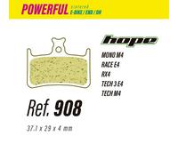 Less Brakes Powerful Metal Hope Mono M4-race E4-rx4-tech 3 E4-m4 Disc Brake Pads One Size Multicolor