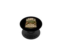 Less Hustle More Hiding Sloth Humor PopSockets Adhesive PopGrip