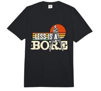 Less is A Bore Retro Engineering Construction Architecture Comfort Colors Adult Heavyweight T-Shirt