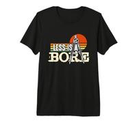 Less is A Bore Retro Engineering Construction Architecture Premium T-Shirt
