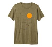 Less is More - Barcelona Pavilion Minimalist Architecture Premium T-Shirt