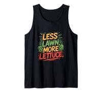 Less Lawn More Lettuce Backyard Garden Movement Tank Top