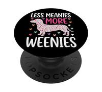 Less Meanies More Weenies PopSockets Adhesive PopGrip