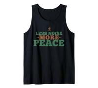 Less Noise More Peace Nature Lover Outdoor Tank Top