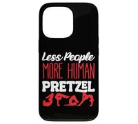 Less People More Human Pretzel Contortionist Contortion Yoga Case for iPhone 13 Pro