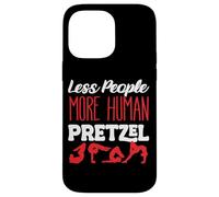 Less People More Human Pretzel Contortionist Contortion Yoga Case for iPhone 14 Pro Max