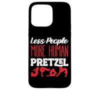 Less People More Human Pretzel Contortionist Contortion Yoga Case for iPhone 15 Pro Max