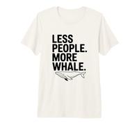 Less People More Whale Premium T-Shirt