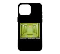 Less Reality More Liminal Spaces Weirdcore Art Case for iPhone 16 Pro Max