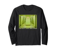 Less Reality More Liminal Spaces Weirdcore Art Long Sleeve T-Shirt