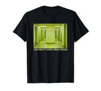 Less Reality More Liminal Spaces Weirdcore Art T-Shirt