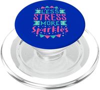 Less Stress, More Sparkles PopSockets PopGrip for MagSafe