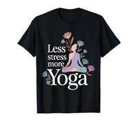 Less Stress More Yoga Meditation Vibes Peaceful |- T-Shirt