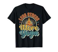Less Stress More Yoga Meditation Vibes Peaceful ||- T-Shirt