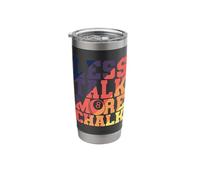 Less Talk More Chalk Billiards Stainless Steel Insulated Tumbler