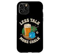 Less Talk More Chalk Funny Billiards Pool Snooker Player Case for iPhone 11 Pro