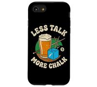 Less Talk More Chalk Funny Billiards Pool Snooker Player Case for iPhone SE (2020) / 7/8