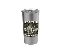 Less Talk, More Roar! Made for Drivers. Stainless Steel Insulated Tumbler