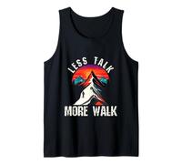 Less Talk More Walk - Hiking Motivation & Outdoor Mindset Tank Top