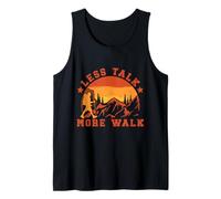 Less Talk More Walk - Hiking Motivation & Outdoor Mindset Tank Top
