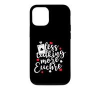 Less talking more Euchre Deck of Cards Case for iPhone 12/12 Pro