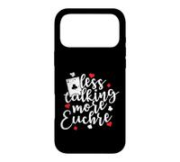 Less talking more Euchre Deck of Cards Case for iPhone 17 Pro Max