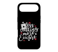 Less talking more Euchre Deck of Cards Case for iPhone Air