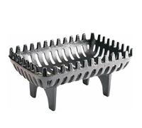 LESS THAN HALF PRICE - REDUCED TO CLEAR - Inglenook Open Fire Grate Log Coal Wood Basket Holder Black Heavy Duty Cast Iron