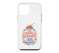Less Upsetti More Spaghetti Italian Italy Funny Food Case for iPhone 12 mini