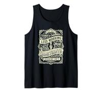 Less Working More Juneteenth Freedom Day 1865 Tank Top