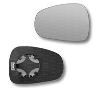 Less4spares Replacement Wing Mirror Glass Left Compatible with Alfa Romeo Giulietta 2010-2021 CLIP-ON Passnager Near Side N/S Heated Convex