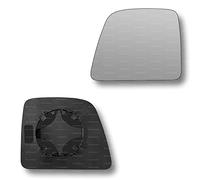Less4spares Replacement Wing Mirror Glass Left Compatible with Ford Transit Connect 2014-2018 CLIP-ON Passnager Near Side N/S Convex