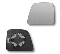 Less4spares Replacement Wing Mirror Glass Left Compatible with Ford Transit Connect 2014-2018 CLIP-ON Passnager Near Side N/S Heated Convex