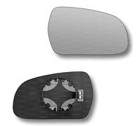 Less4spares Replacement Wing Mirror Glass Right Compatible with Audi A3 2010-2012 CLIP-ON Driver Off side Heated Convex