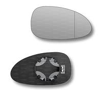 Less4spares Replacement Wing Mirror Glass Right Compatible with Daewoo Chevrolet Lacetti 2003-2008 CLIP-ON Driver Off side Heated with Blind Spot