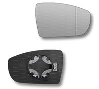 Less4spares Replacement Wing Mirror Glass Right Compatible with Ford EcoSport 2012-2022 CLIP-ON Driver Off side Heated with Blind Spot