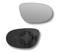 Less4spares Replacement Wing Mirror Glass Right Compatible with Ford Ka 2008-2016 CLIP-ON Driver Off side Convex