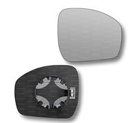 Less4spares Replacement Wing Mirror Glass Right Compatible with Land Rover Discovery 2017-2022 CLIP-ON Driver Off side Heated Convex