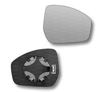 Less4spares Replacement Wing Mirror Glass Right Compatible with Land Rover Discovery Sport 2015-2019 CLIP-ON Driver Off side Heated Convex