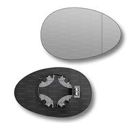 Less4spares Replacement Wing Mirror Glass Right Compatible with Mini Countryman 2010-2016 CLIP-ON Driver Off side with Blind Spot