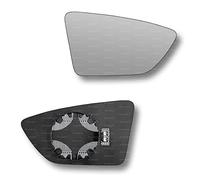 Less4spares Replacement Wing Mirror Glass Right Compatible with Seat Arona 2017-2022 CLIP-ON Driver Off side Heated Convex