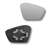 Less4spares Replacement Wing Mirror Glass Right Compatible with Skoda Octavia 2020-2022 CLIP-ON Driver Off side Heated Convex