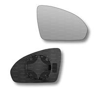 Less4spares Replacement Wing Mirror Glass Right Compatible with Smart Fortwo 2007-2014 CLIP-ON Driver Off side Convex