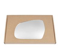Less4spares Wing Mirror Glass Left Compatible with Audi A3 2010-2012 STICK-ON Passenger Near Side Convex