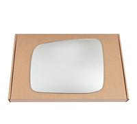 Less4spares Wing Mirror Glass Left Compatible with Nissan X-Trail 2008-2013 STICK-ON Passenger Near Side Convex
